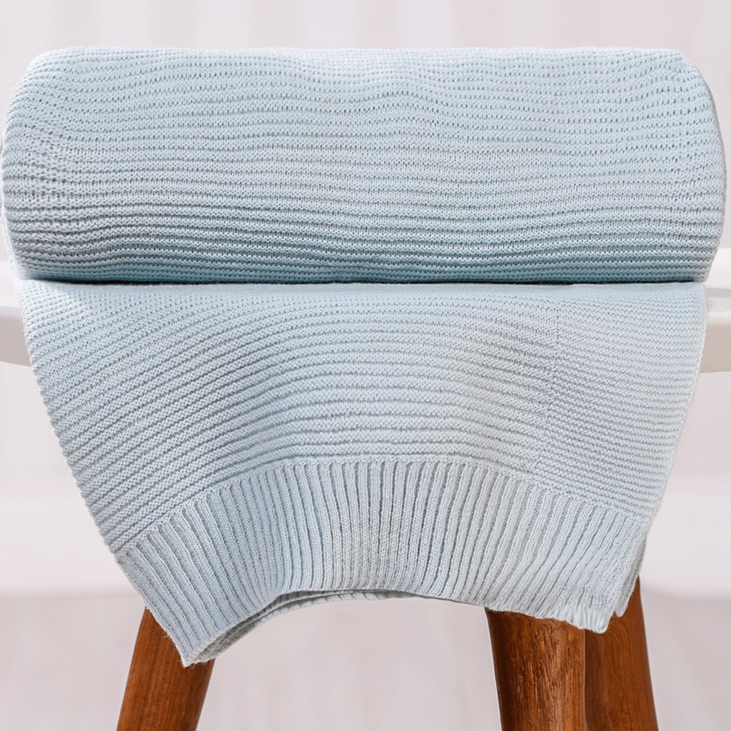 Manta Tricot Berço para Bebê Super Quentinha e Confortável