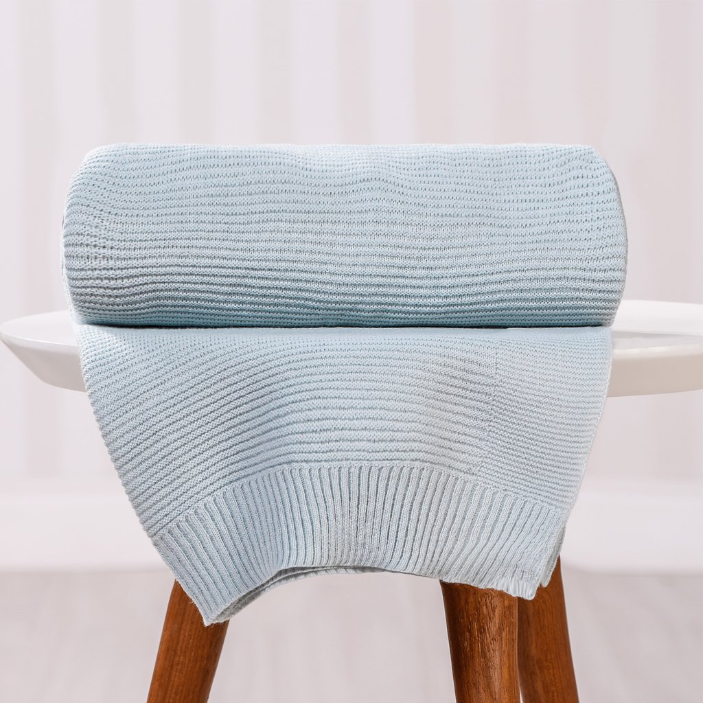 Manta Tricot Berço para Bebê Super Quentinha e Confortável