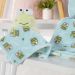 Manta com Naninha Coral Fleece Turma da Hello Kitty 75x100cm Keroppi