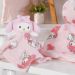 Manta com Naninha Coral Fleece Turma da Hello Kitty 75x100cm My Melody