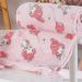 Manta com Naninha Coral Fleece Turma da Hello Kitty 75x100cm My Melody