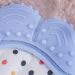 Mordedor Luvinha para Bebê Silicone e Poliéster Azul