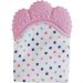 Mordedor Luvinha para Bebê Silicone e Poliéster Rosa