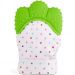Mordedor Luvinha para Bebê Silicone e Poliéster Verde