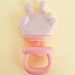 Mordedor Mãozinha de Silicone para Bebê 12x7,5cm Rosa