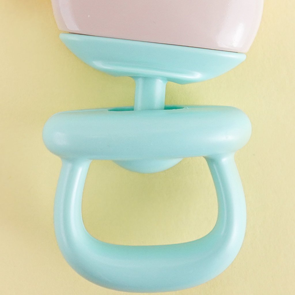 Mordedor Mãozinha de Silicone para Bebê 12x7,5cm Verde