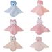 Naninha Baby Soft de Bichinhos para Bebê 27x27cm Guaxinim Cinza