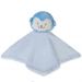 Naninha Baby Soft de Bichinhos para Bebê 27x27cm Macaquinho Azul