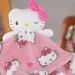 Naninha na Caixinha Turma da Hello Kitty 25x25cm Hello Kitty Pink