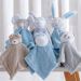 Naninha para Bebê Soninho Encantado 27x27cm Urso Marrom