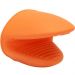 Par de Protetor de Dedos de Cozinha em Silicone Laranja