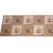 Passadeira de Cozinha Colori Antiderrapante 40x120cm Coffe