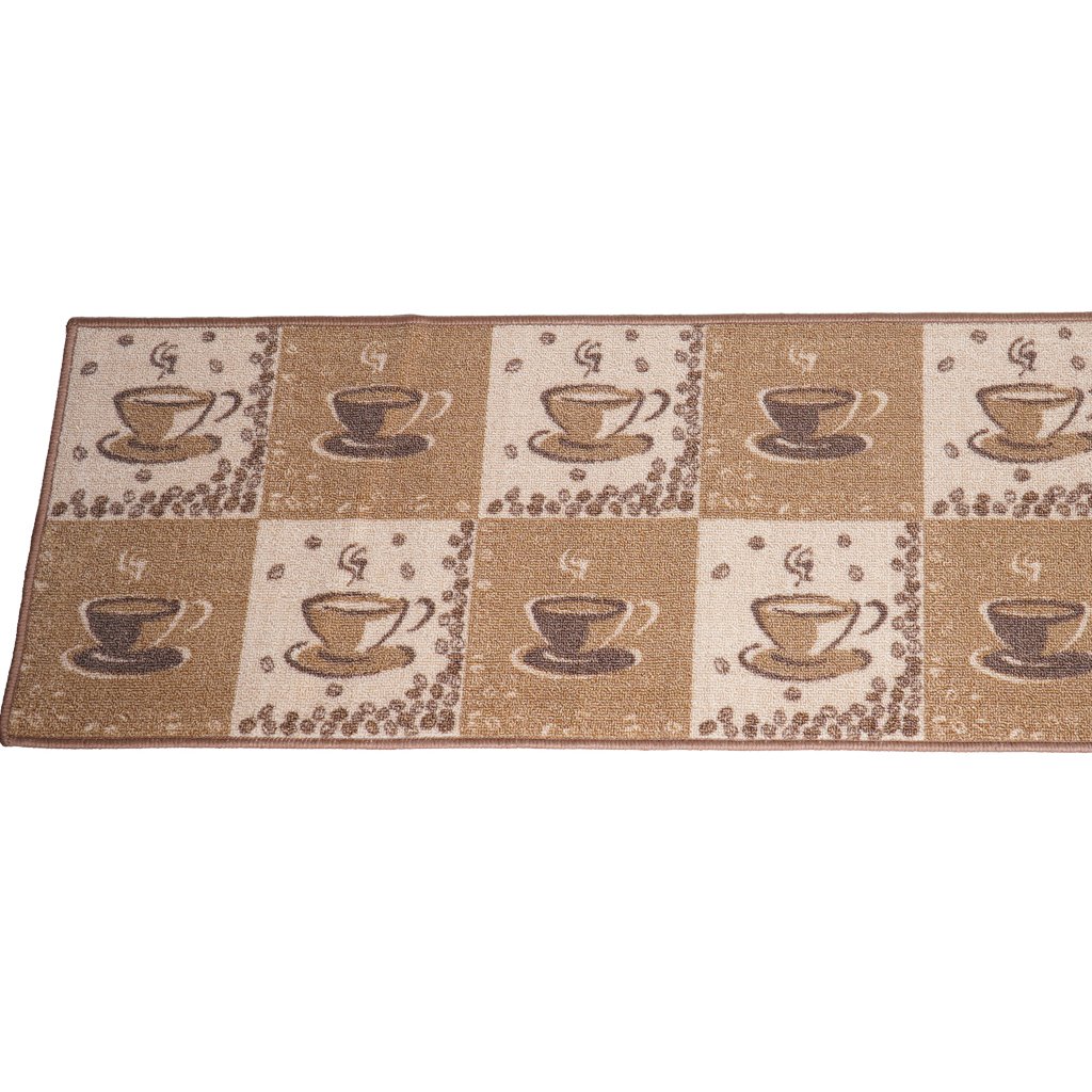 Passadeira de Cozinha Colori Antiderrapante 40x120cm Coffe