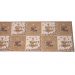 Passadeira de Cozinha Colori Antiderrapante 40x120cm Coffe