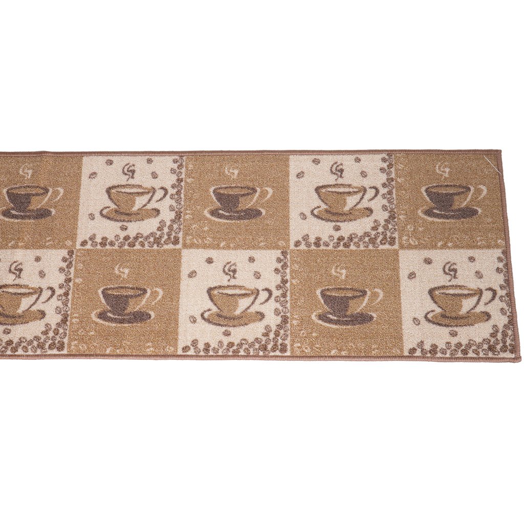 Passadeira de Cozinha Colori Antiderrapante 40x120cm Coffe