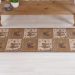 Passadeira de Cozinha Colori Antiderrapante 40x120cm Coffe