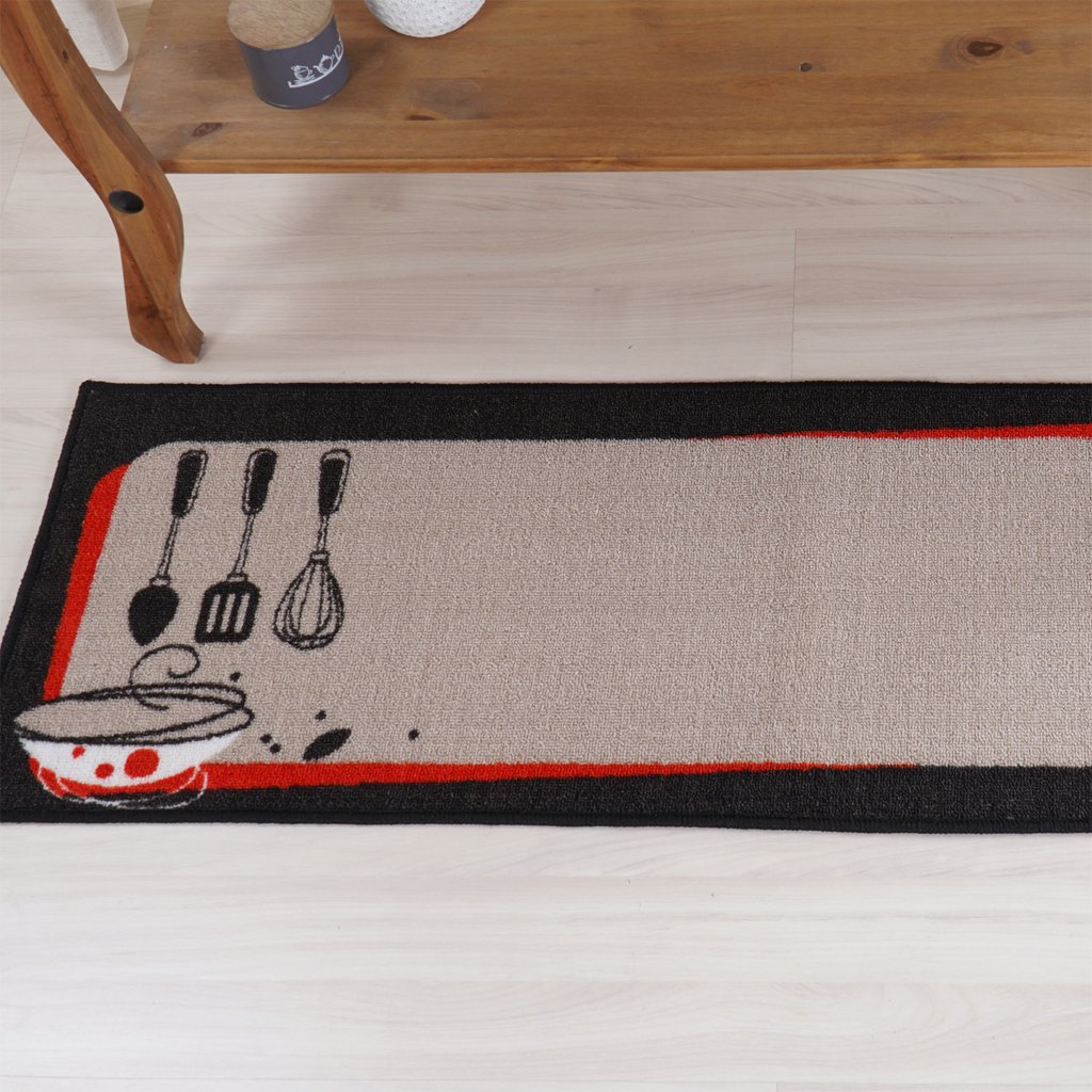 Passadeira de Cozinha Colori Antiderrapante 40x120cm Utensílios