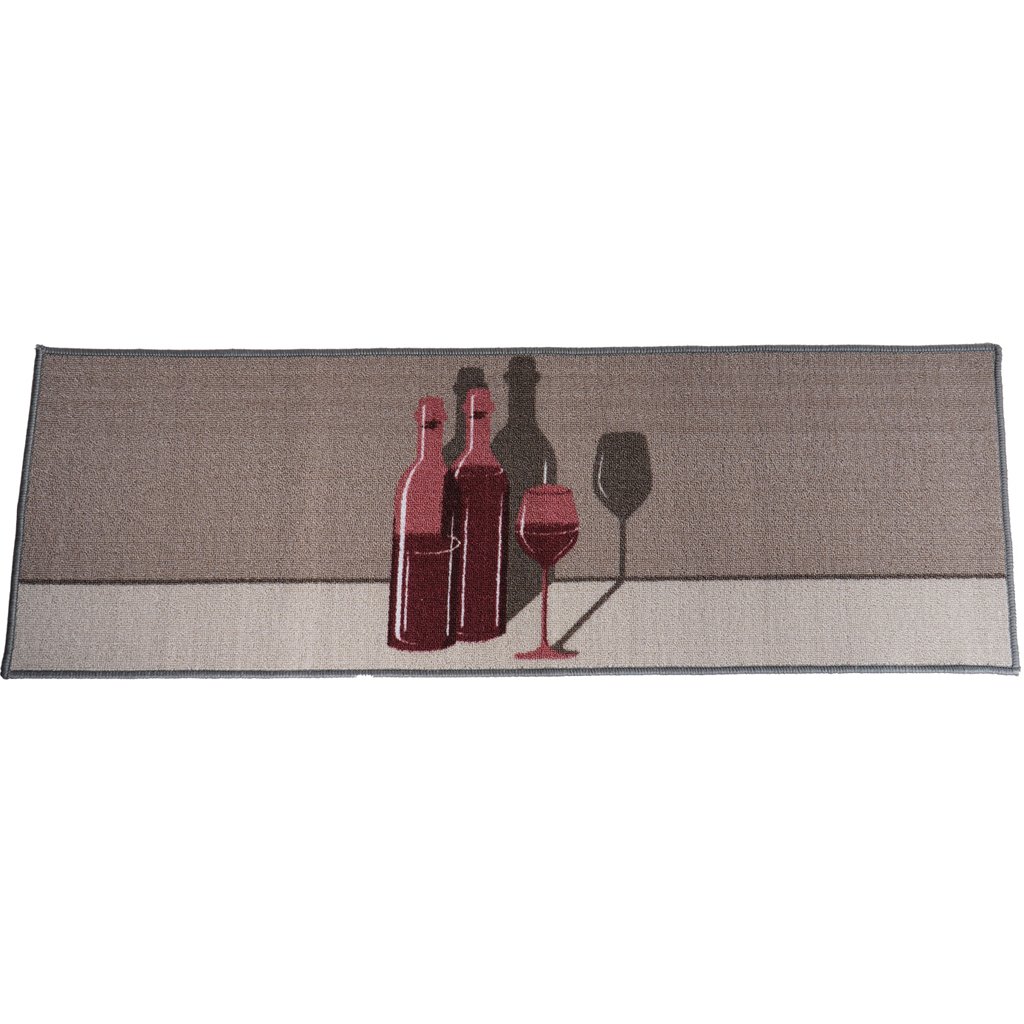 Passadeira de Cozinha Colori Antiderrapante 40x120cm Wine