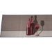 Passadeira de Cozinha Colori Antiderrapante 40x120cm Wine