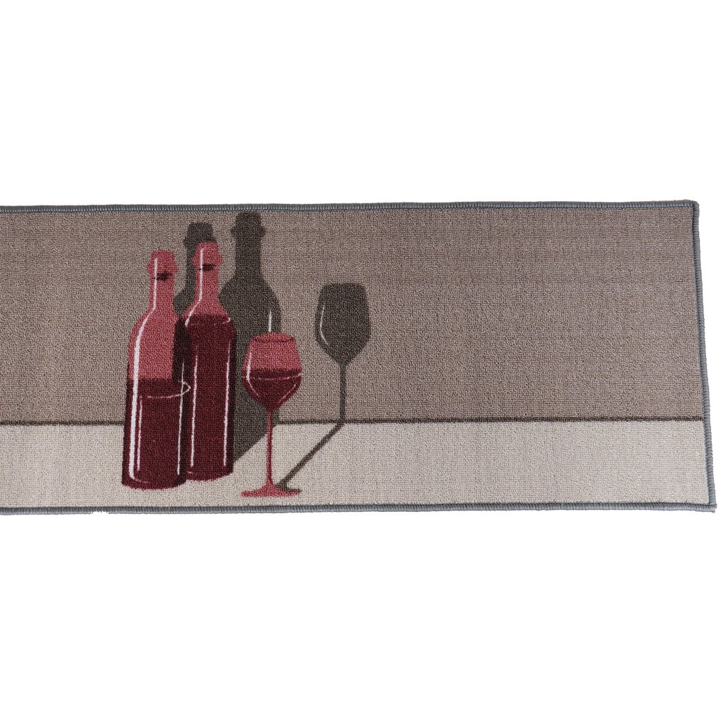 Passadeira de Cozinha Colori Antiderrapante 40x120cm Wine