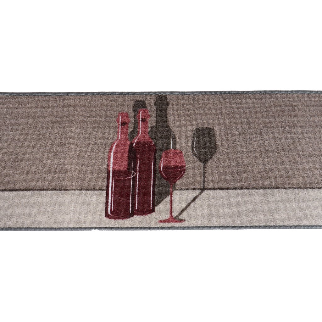 Passadeira de Cozinha Colori Antiderrapante 40x120cm Wine