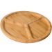 Petisqueira Redonda Bambu Tábua de Frios 20x1,7cm