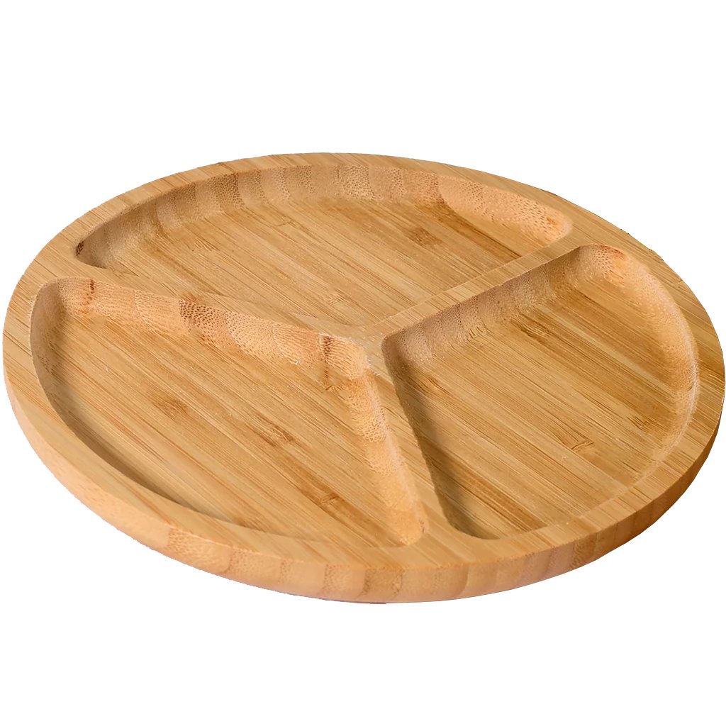 Petisqueira Redonda Bambu Tábua de Frios 20x1,7cm