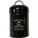 Pote Classic Black Chá Aço Esmaltado com Tampa 900ml Preto