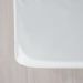 Protetor de Colchão Solteiro Impermeável Microfibra 88x188x35cm Branco