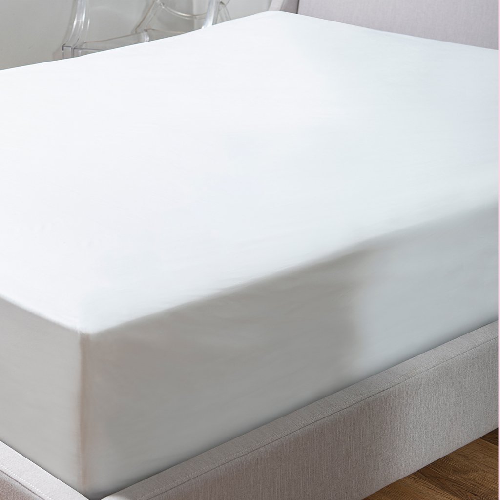 Protetor de Colchão Solteiro Impermeável Prático 88x188x30cm Branco