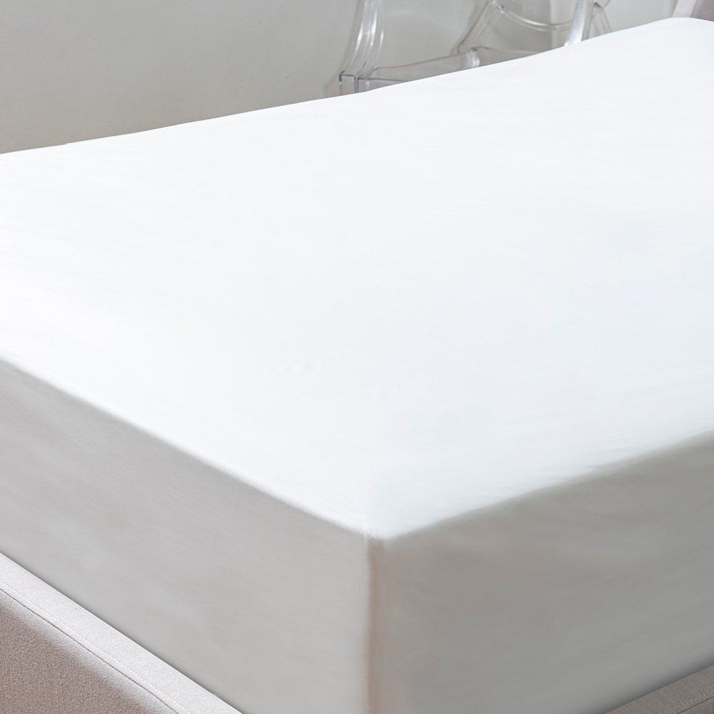 Protetor de Colchão Solteiro Impermeável Prático 88x188x30cm Branco