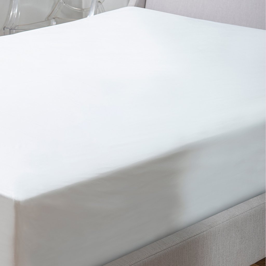 Protetor de Colchão Solteiro Impermeável Prático 88x188x30cm Branco