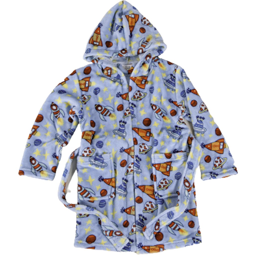 Roupão Infantil Microfibra com Capuz