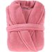 Roupão Plush Microfibra com Bolso Manga Longa Toque Macio 180g/m²
