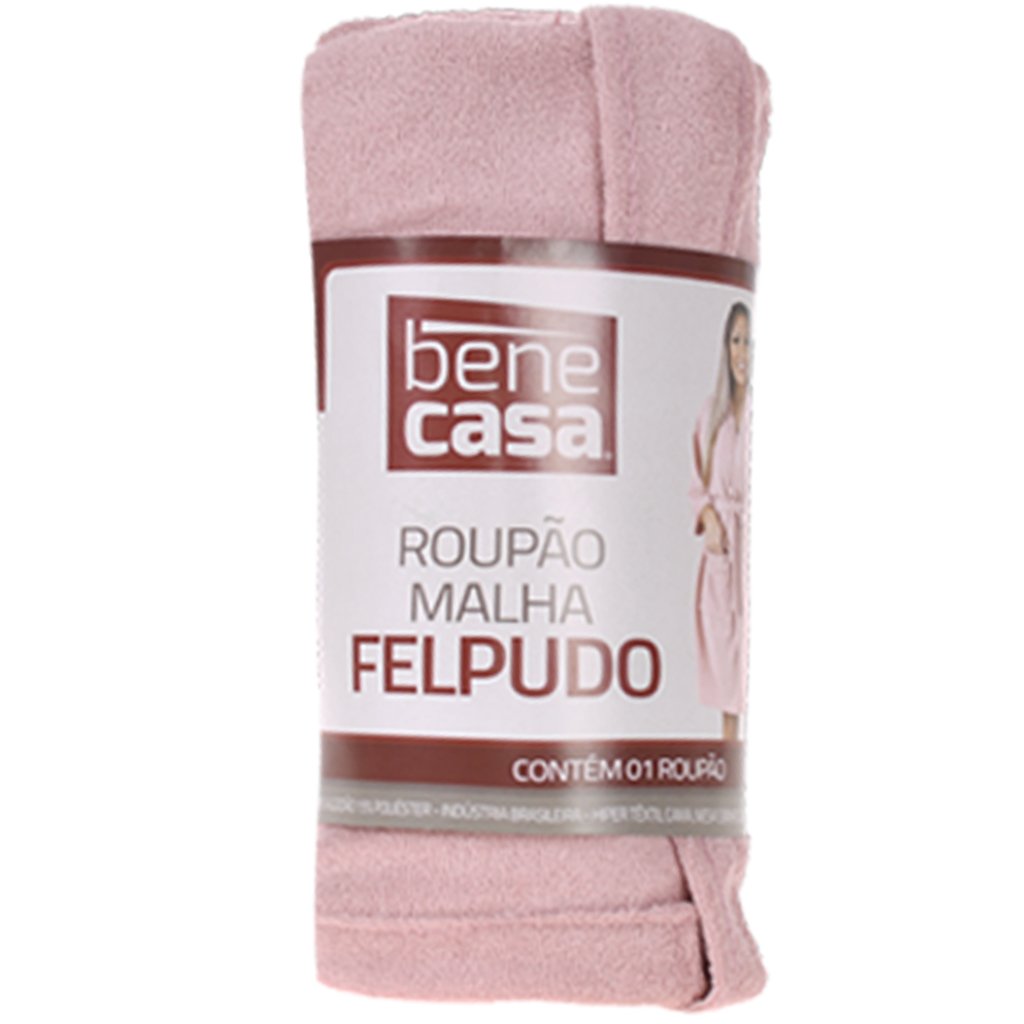 Roupão de Malha Felpudo Atoalhado