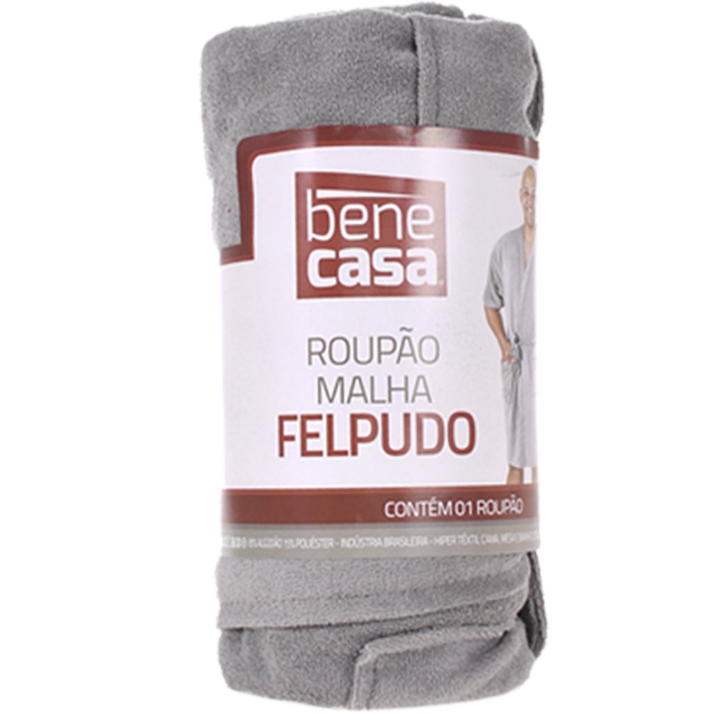 Roupão de Malha Felpudo Atoalhado