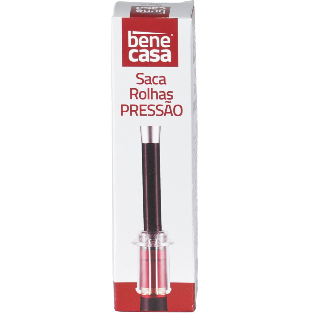 Saca Rolhas Pressão Automático a Gás para Vinho Preto