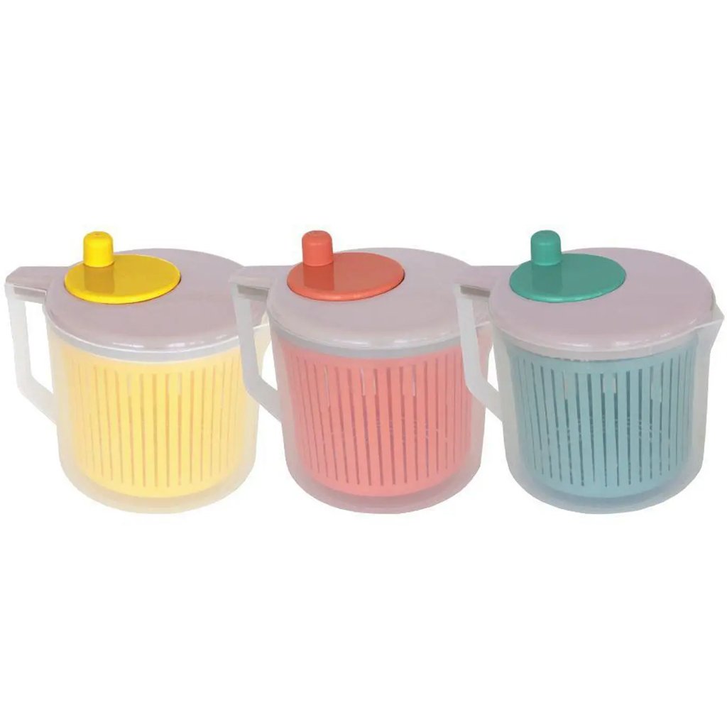 Seca Salada Compacta Jarra com Dosadora 2,8 Litros Verde