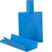 Tábua de Corte Dobrável Flexível 38x21cm Azul