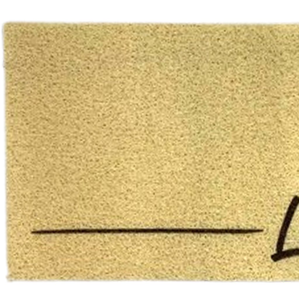 Tapete Capacho para Porta Vinil 30x70cm Lar Doce Lar Line