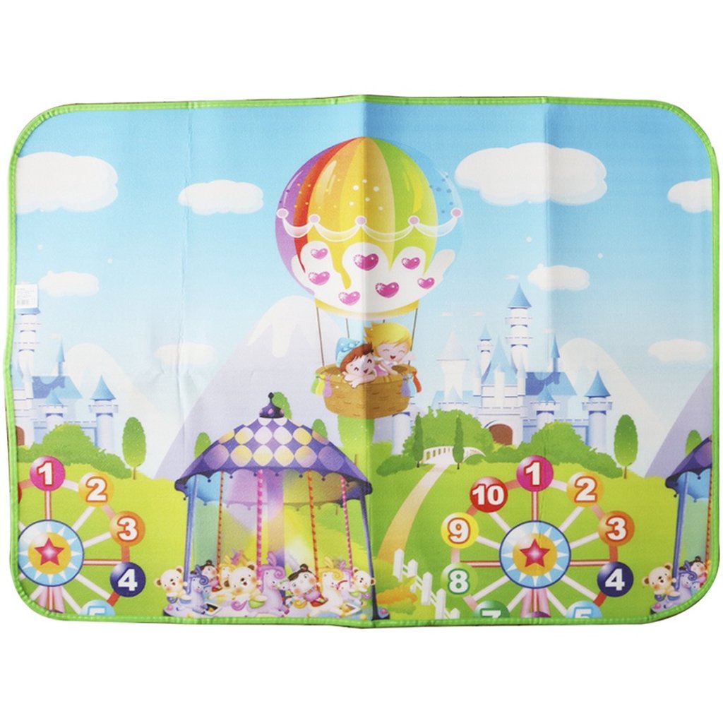 Tapete Diverte Infantil Proteção Térmica 90x120cm Castelo