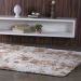Tapete Fluffy para Sala 100% Poliester 140x200cm Beige Mescla