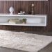 Tapete Fluffy para Sala 100% Poliester 140x200cm Marfim