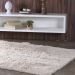 Tapete Fluffy para Sala 100% Poliester 140x200cm Marfim