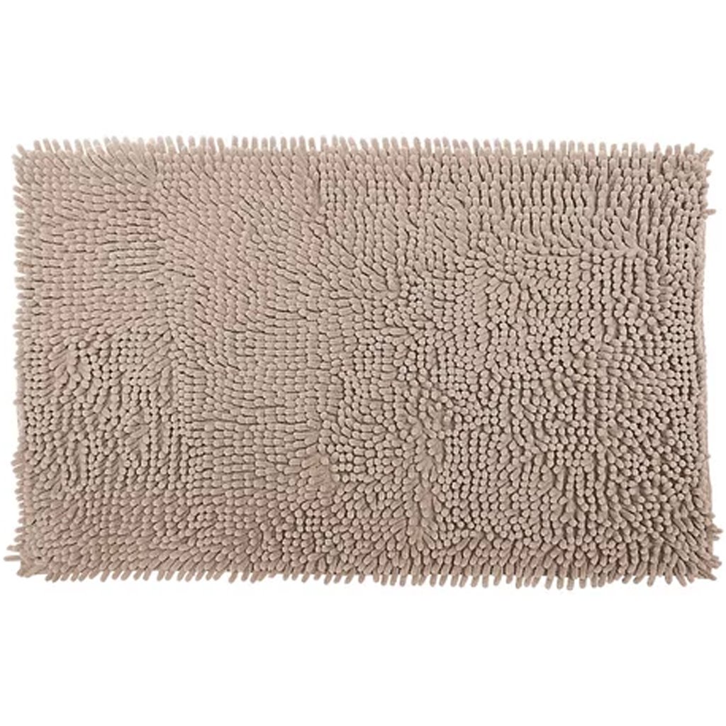 Tapete Popcorn Antiderrapante 40x60cm Marrom
