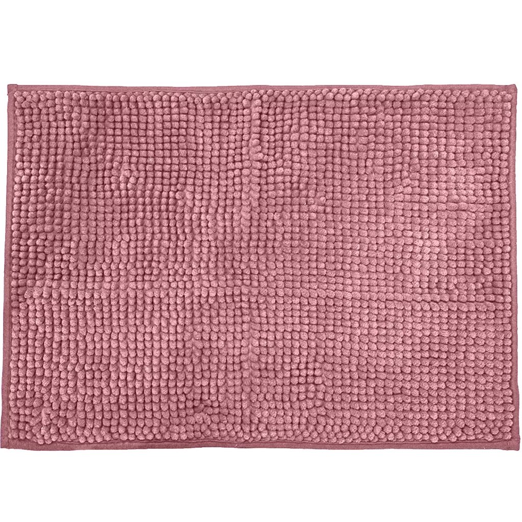 Tapete Popcorn Antiderrapante 50x70cm Rosa