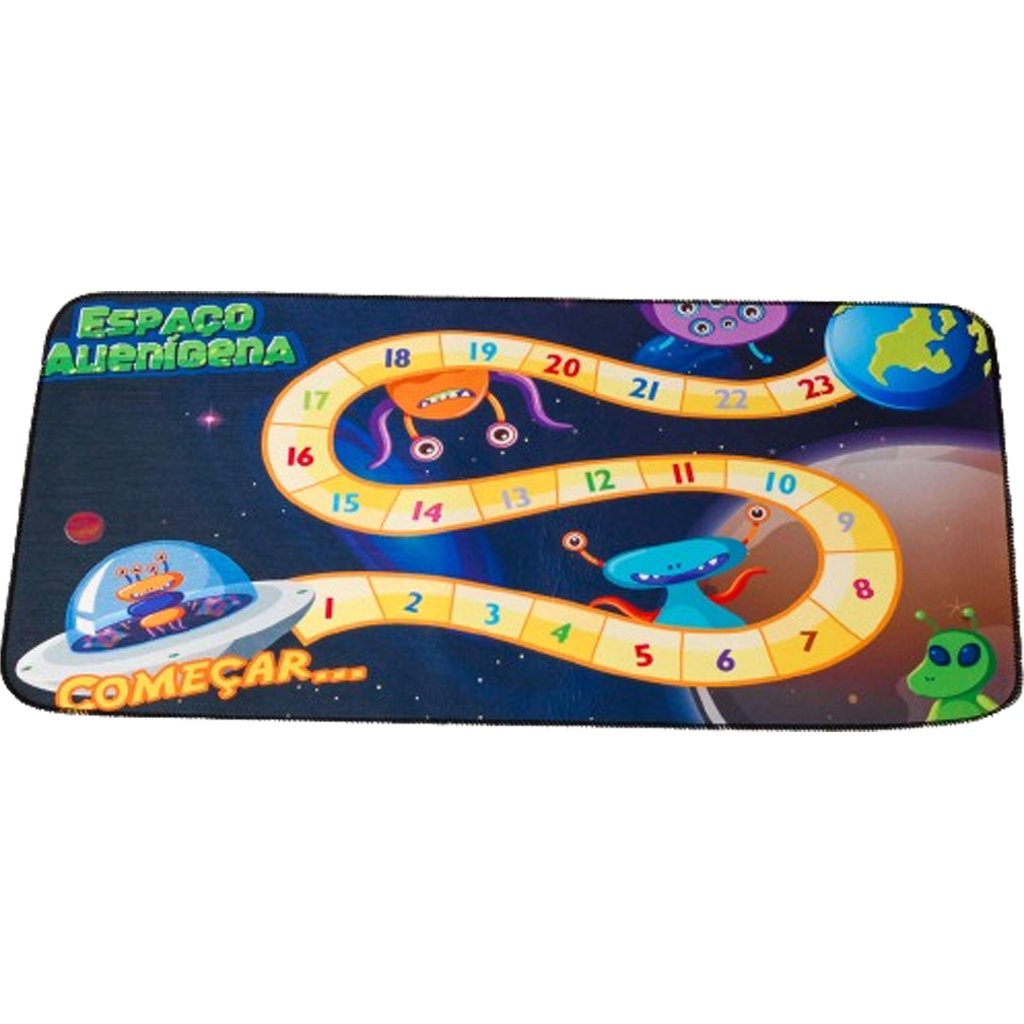 Tapete Quarto Infantil com Desenhos 45x95cm Aliens