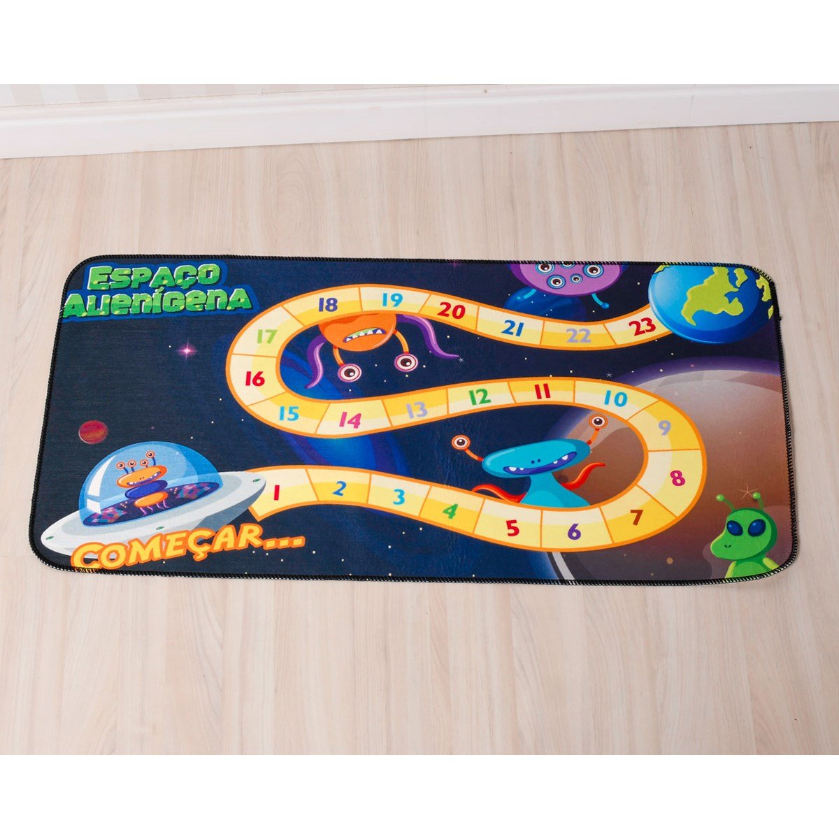 Tapete Quarto Infantil com Desenhos 45x95cm Aliens