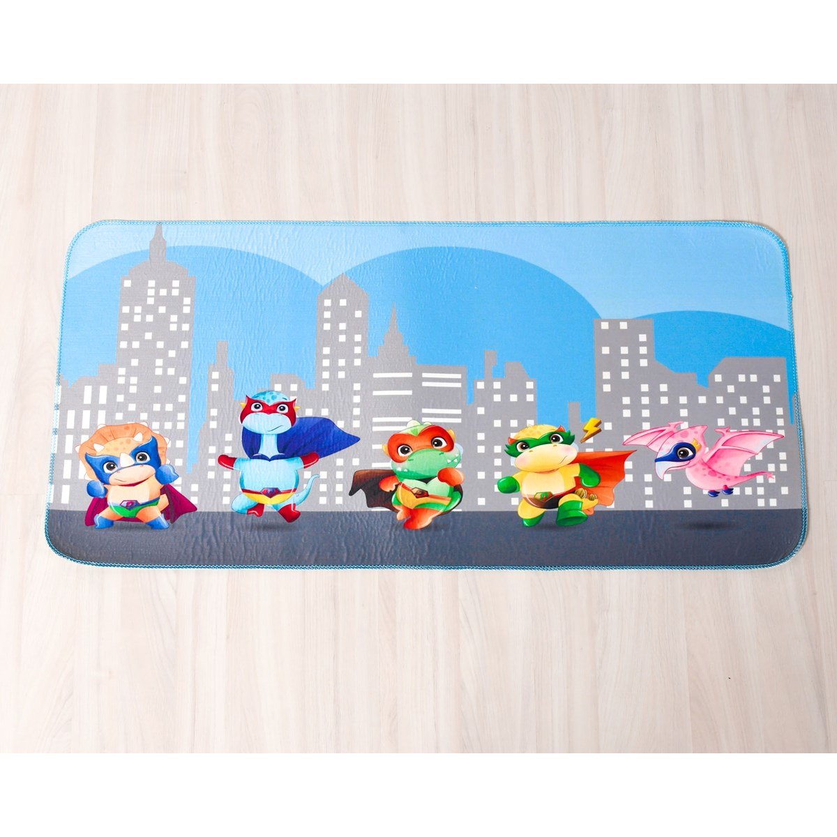 Tapete Quarto Infantil com Desenhos 45x95cm Dino