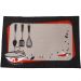 Tapete de Cozinha Colori Antiderrapante 40x60cm Utensílios